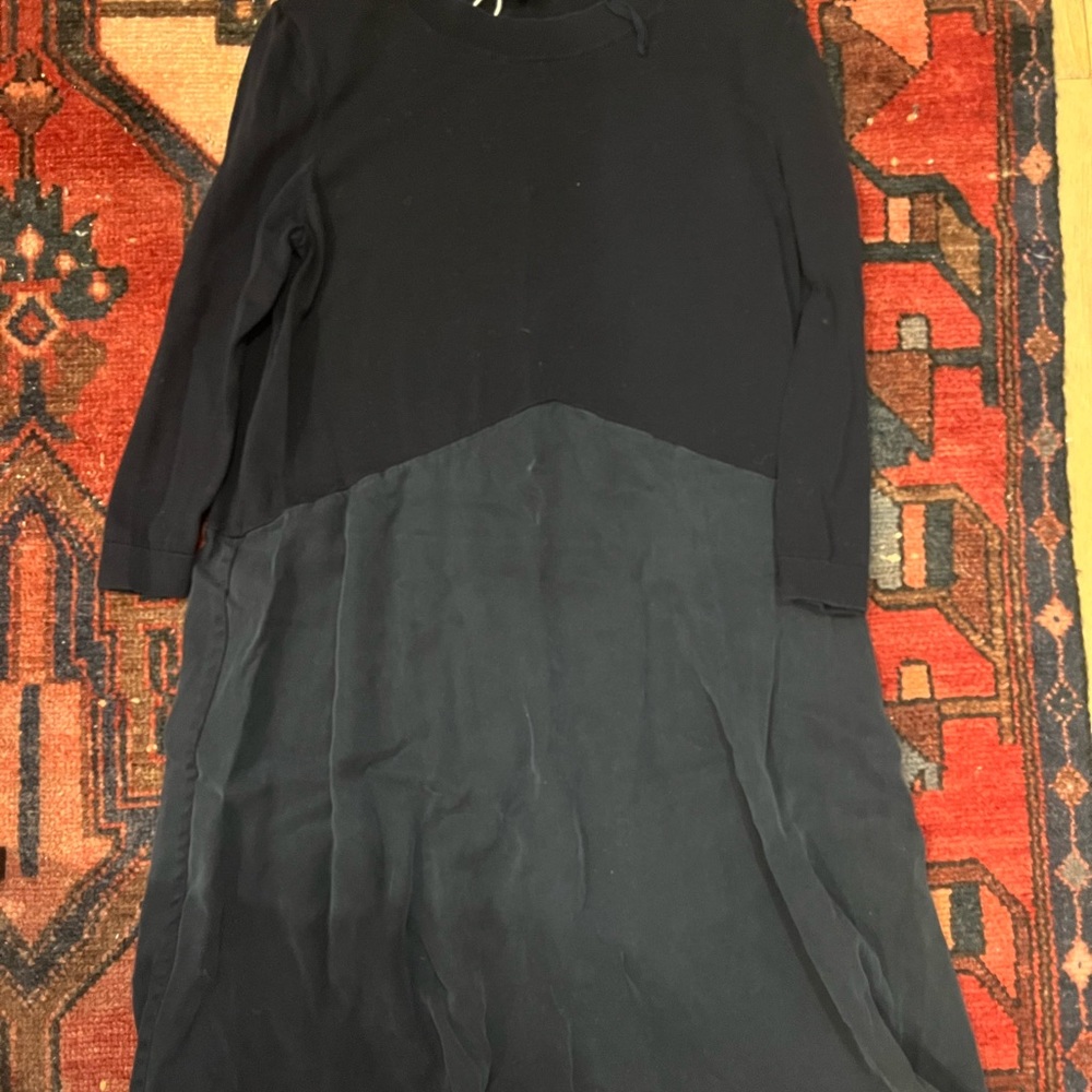 COS Blue work Mini Dress